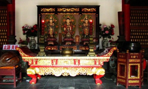 Zdjcie CHINY / prowincja Jiangsu / Nankin / witynia Linggu