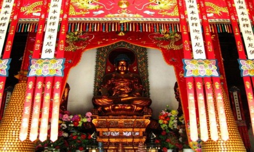 Zdjcie CHINY / prowincja Jiangsu / Nankin / witynia Linggu