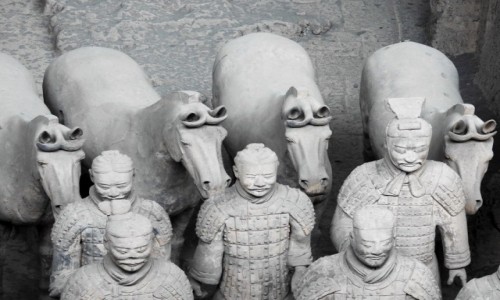 Zdjcie CHINY / Xi'an / Muzeum Armii Terakotowej / Terakotowa Armia