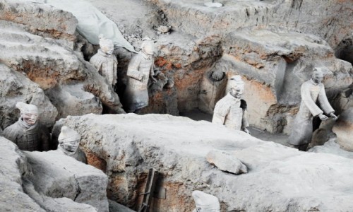 Zdjcie CHINY / Xi'an / Muzeum Armii Terakotowej / Terakotowa Armia 2