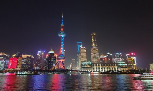 Zdjcie CHINY / Szanghaj / Huang Pu / Pudong