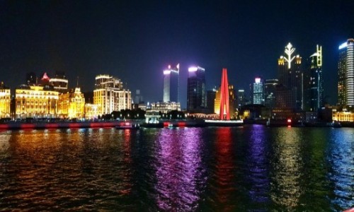 Zdjcie CHINY / Szanghaj / Huang Pu / Pudong 3