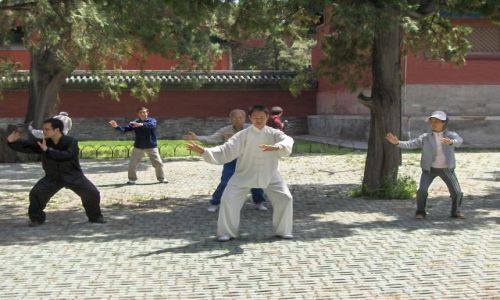 Zdjecie CHINY / Pekin / Pekin / Ćwiczenia
