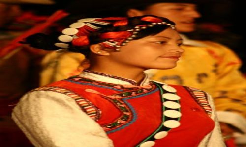 Zdjęcie CHINY / brak / kuming / mongolska tancerka...