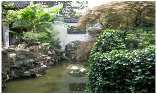 Zdjecie CHINY / Shanghai / Ogrod Yuyuan / Ulubione miejsce