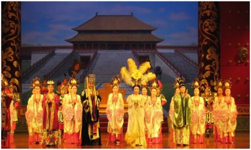 Zdjęcie CHINY / Chiny północne / Xian - przedstawienie /