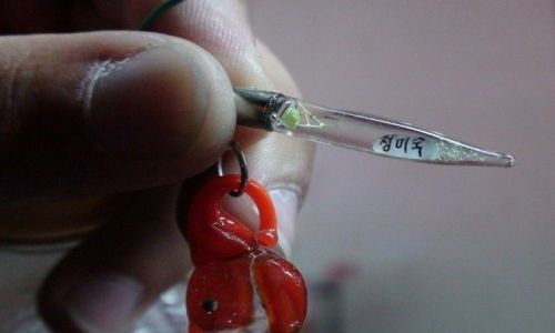 Zdjcie CHINY / brak / DONCHUANG / pisanie na ziarnku ryu