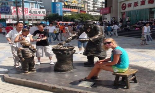 Zdjecie CHINY / brak / LANZHOU / chiskie arcie