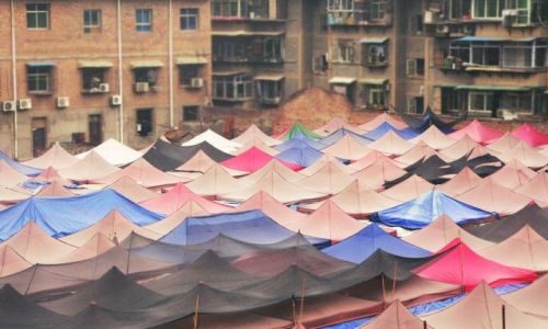 Zdjęcie CHINY / Shaanaxi / Xian / widok na targ