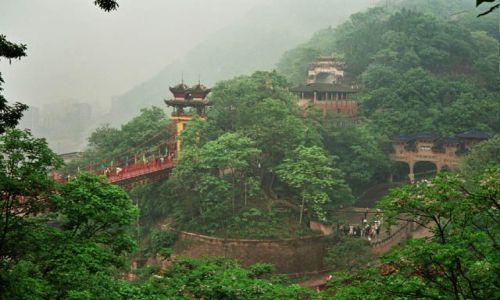 Zdjęcie CHINY / Chongqing She / Fengdu / Pingdu Shan