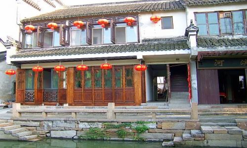 CHINY / PROWINCJA JIANGSU / ZHOUZHUANG / HOTELIK