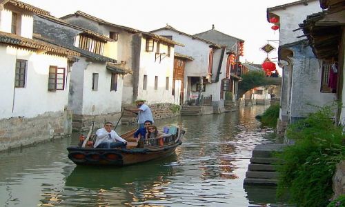 Zdjecie CHINY / PROWINCJA JIANGSU / ZHOUZHUANG / WODNE DOMOSTWA