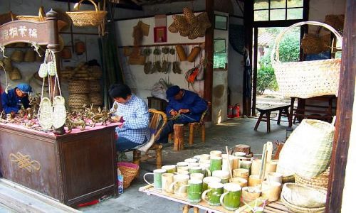 Zdjecie CHINY / PROWINCJA JIANGSU / ZHOUZHUANG / RĘCZNE WYROBY