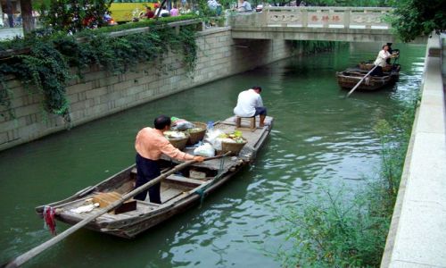 Zdjecie CHINY / brak / Suzhou / kana�y Suzhou - Miasta-Ogrodu