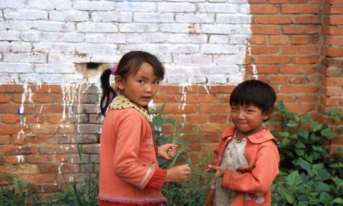 Zdjecie CHINY / brak / Suzhou / mali mieszkańcy Wenecji Wschodu