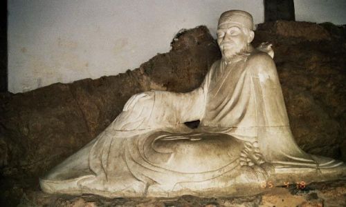 Zdjęcie CHINY / Henan / Luoyang / Grobowiec poety Bai Juysa