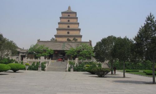 Zdjęcie CHINY / Shaanxi / Xian / Wielka Pagoda Dzikiej Gęsi