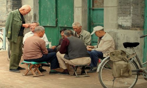 Zdjecie CHINY / brak / Pingyao / Mieszkańcy Pingyao