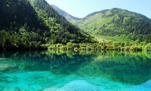 Zdjęcie CHINY / Sichuan / Jiuzhaigou / #19