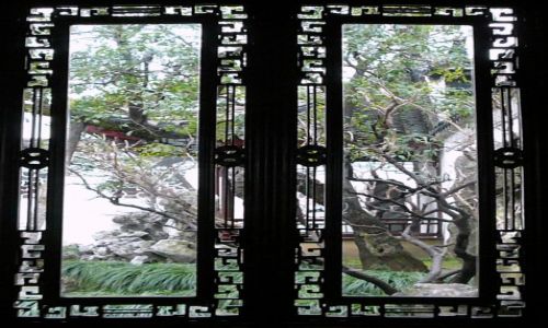 Zdjecie CHINY / Suzhou / ogrod / Jak chinski obraz