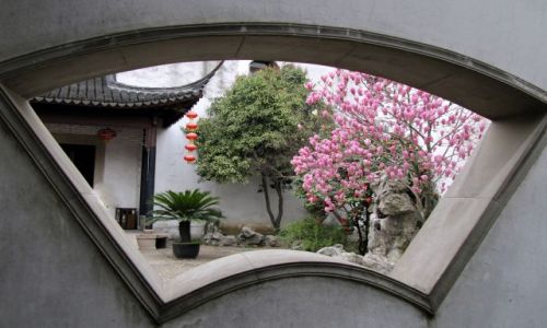 Zdjecie CHINY / Suzhou / ogród / ogrody w ramie 4