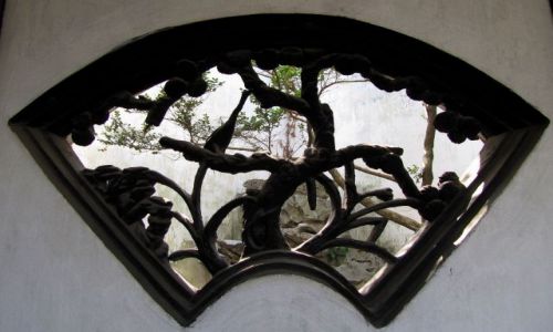 Zdj�cie CHINY / Suzhou / ogrod / inne okno