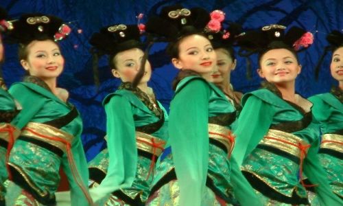 Zdjecie CHINY / brak / Xi'an / Ladies in Green