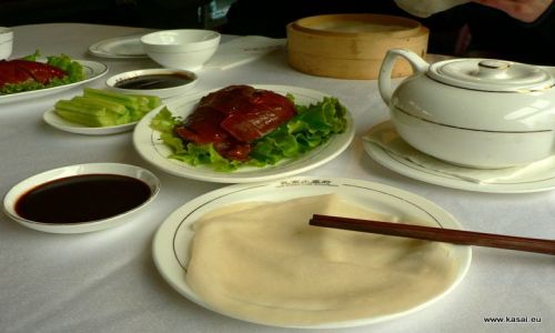 CHINY / - / Pekin / Kulinarnie - kaczka po pekisku