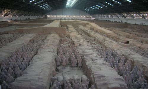 Zdjecie CHINY / brak / okolice Xianu / Terakotowa Armia
