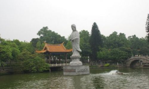 Zdjęcie CHINY / Fuzhou / Gongye Road / XICHAN BUDDHIST TEMPLE