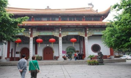 Zdjęcie CHINY / Fuzhou / Gongey Road / Xichan Buddhist Temple