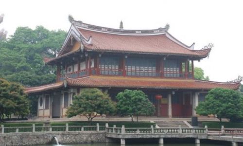 Zdjęcie CHINY / Fuzhou / Gongye Road / Xichan Buddhist Temple