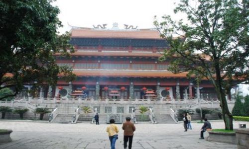 Zdjęcie CHINY / Fuzhou / Gongye Road / Xichan Buddhist Temple