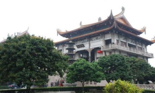 Zdjęcie CHINY / Fuzhou / Gongye Road / Xichan Buddhist Temple