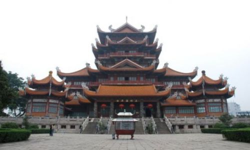 Zdjęcie CHINY / Fuzhou / Gongye Road / Xichan Buddhist Temple