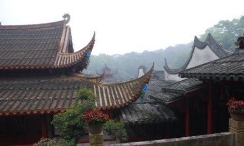 Zdjęcie CHINY / Fuzhou / Gushan / Gushan Yongquanshi Temple