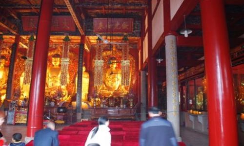 Zdjęcie CHINY / Gushan / Fuzhou / Gushan Yongquanshi Temple