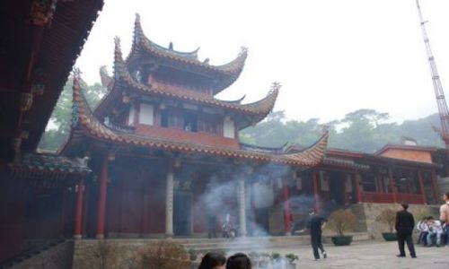 Zdjęcie CHINY / Gushan / Fuzhou / Gushan Yongquanshi Temple