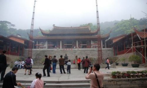 Zdjęcie CHINY / Gushan / Fuzhou / Gushan Yongquanshi Temple