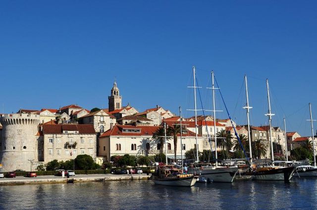Zdjęcia: Korcula, Dalmacja Południowa, Dopływamy, CHORWACJA Zdjęcia: Korcula, Dalmacja Południowa, Dopływamy, CHORWACJA