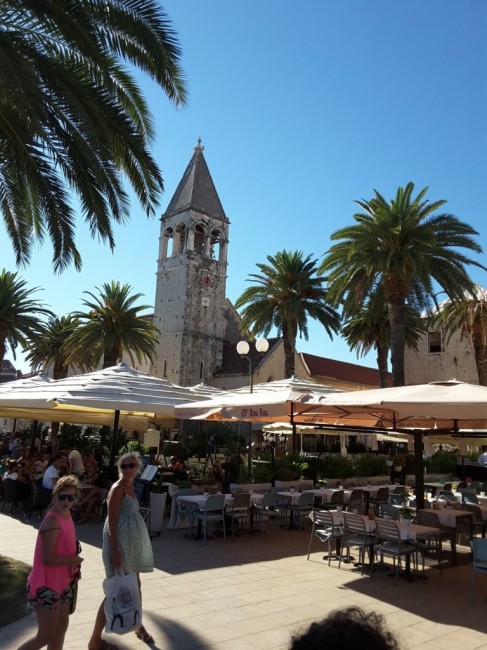 Zdj cia: Trogir, Dalmacja, Bulwar Riva, CHORWACJA