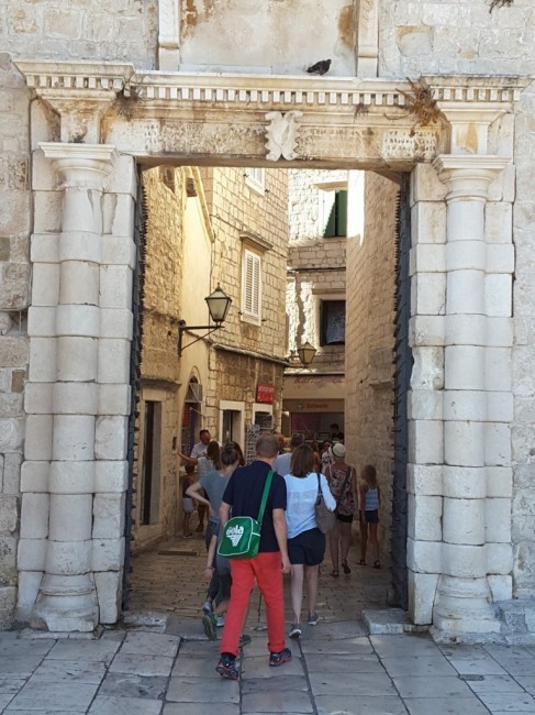 Zdj cia: Trogir, Dalmacja, Brama Morska, CHORWACJA