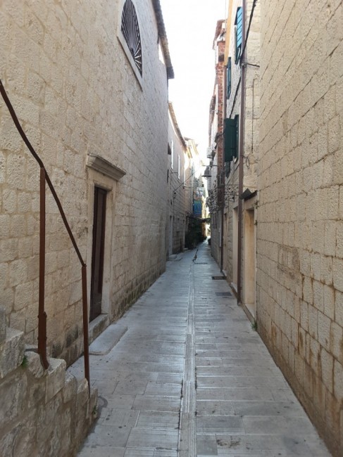 Zdj cia: Trogir, Dalmacja, Trogir – uliczki starego miasta, CHORWACJA