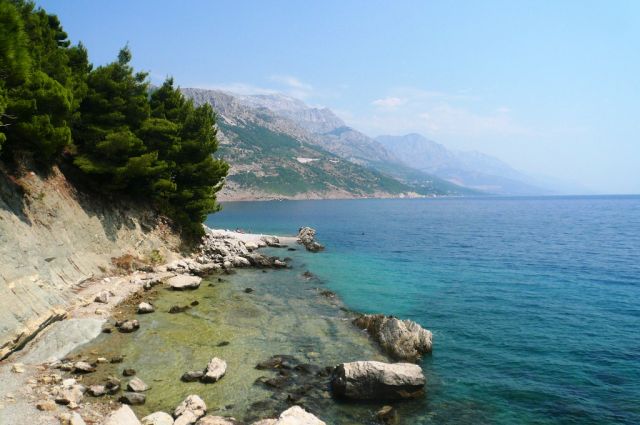 Zdjęcia: Prizba, Dalmacja, słoneczna plaża, CHORWACJA Zdjęcia: Prizba, Dalmacja, słoneczna plaża, CHORWACJA