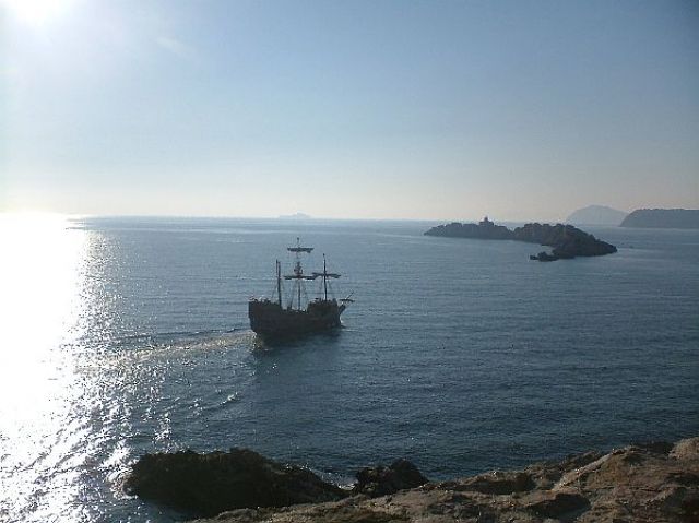 Zdjęcia: Dubrovnik, Dubrovnik, Statek, CHORWACJA Zdjęcia: Dubrovnik, Dubrovnik, Statek, CHORWACJA