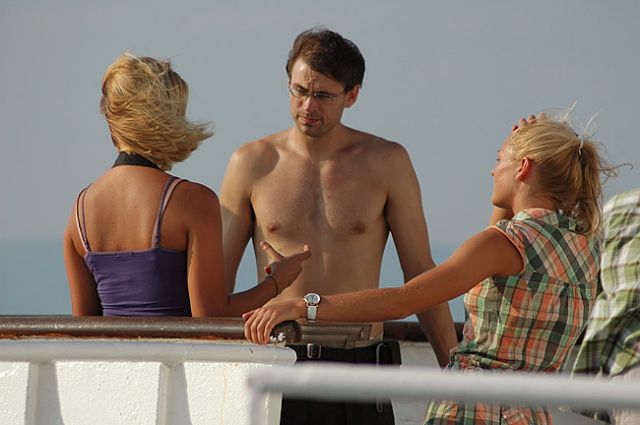 Zdjęcia: prom na Hvar, Adriatyk, co powiedziała blondynka nr 2??, CHORWACJA Zdjęcia: prom na Hvar, Adriatyk, co powiedziała blondynka nr 2??, CHORWACJA