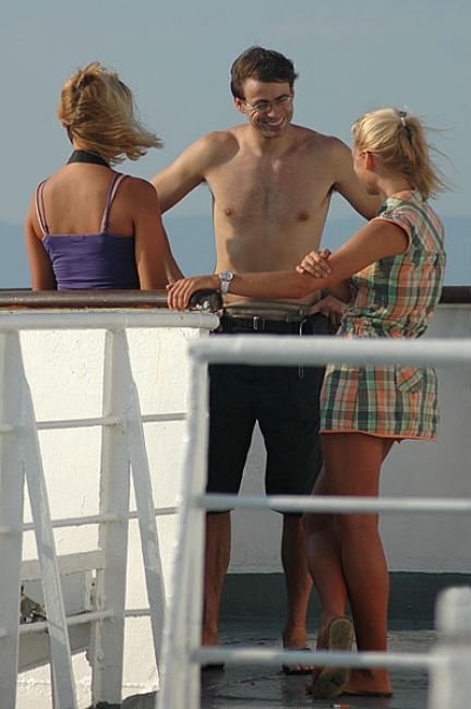 Zdjęcia: prom na Hvar, Adriatyk, co powiedziała blondynka nr 1??, CHORWACJA Zdjęcia: prom na Hvar, Adriatyk, co powiedziała blondynka nr 1??, CHORWACJA