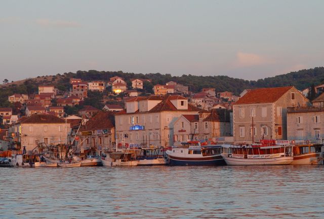 Zdjęcia: Biograd, Biograd, Tuż po zachodzie słońca, CHORWACJA Zdjęcia: Biograd, Biograd, Tuż po zachodzie słońca, CHORWACJA