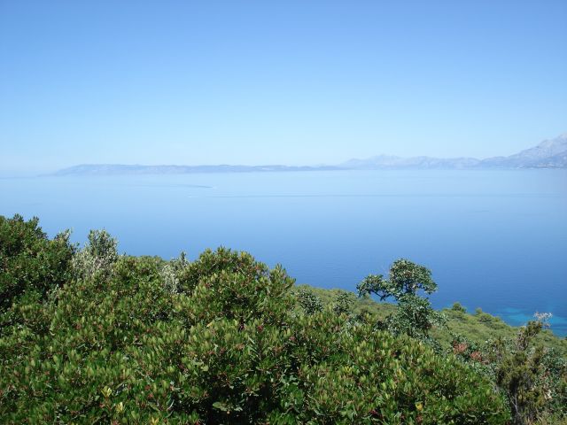 Zdjęcia: Hvar, Dalmacja, Krajobraz nieco zamglony, CHORWACJA Zdjęcia: Hvar, Dalmacja, Krajobraz nieco zamglony, CHORWACJA