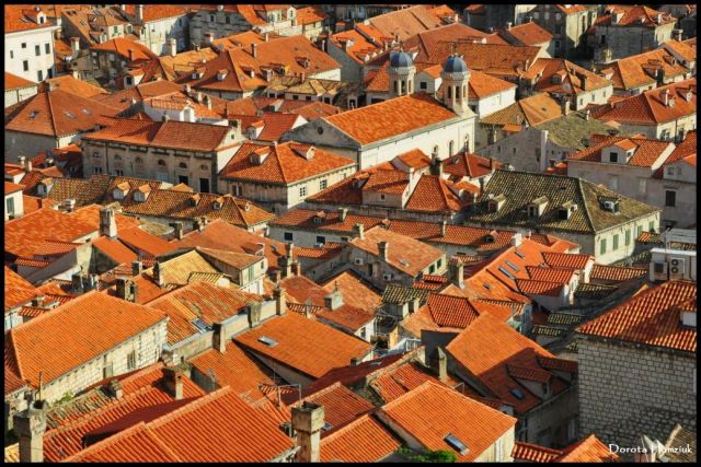 Zdjęcia: Dubrovnik, Dalmacja, Dachy, CHORWACJA Zdjęcia: Dubrovnik, Dalmacja, Dachy, CHORWACJA